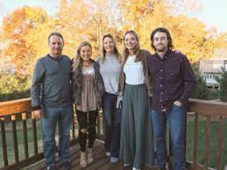 Ryan Blaney With His Family