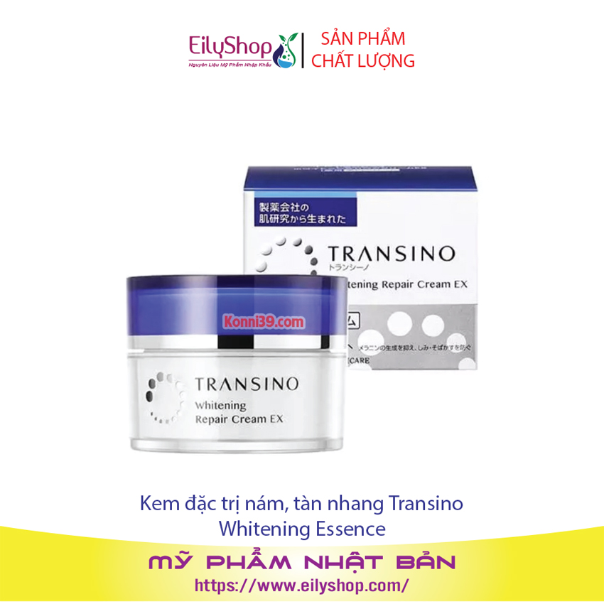 Kem dưỡng ẩm Transino Whitening Repair Cream EX trị nám trắng da 35g Shop Mỹ Phẩm Nhập Khẩu Thailan