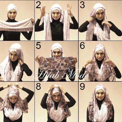 comment mettre le hijab 