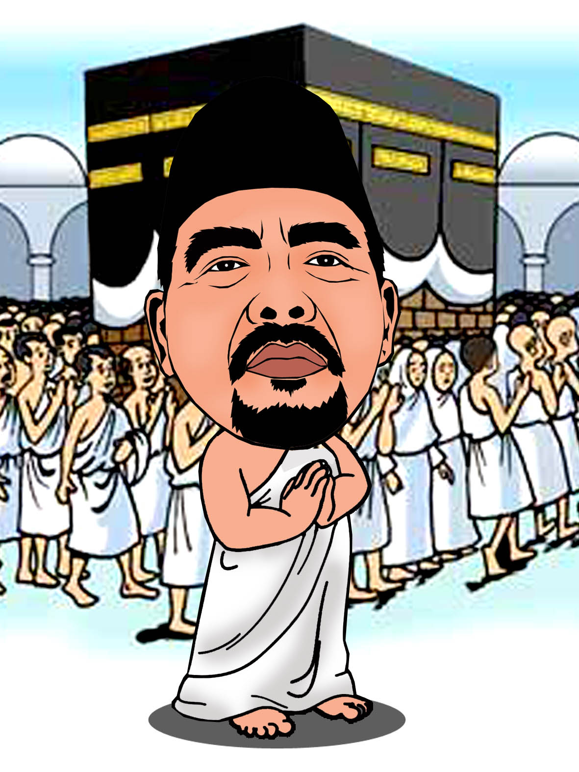 Gambar Kartun Pak Haji Nusagates