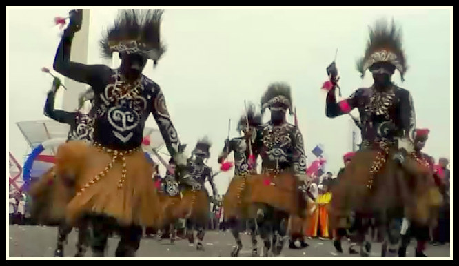Tari Perang Tarian Tradisional Dari Papua  Barat Negeriku 