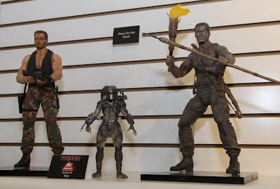 NECA 2013 Toy Fair Display Pictures - Predator Series 9 figures