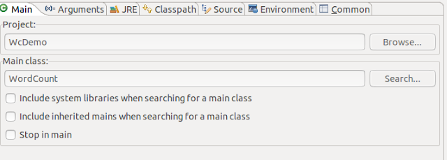 MapReduce Demo Args