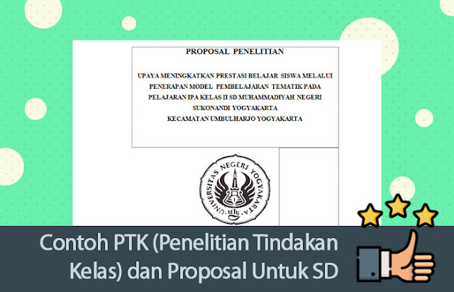 Contoh PTK (Penelitian Tindakan Kelas)