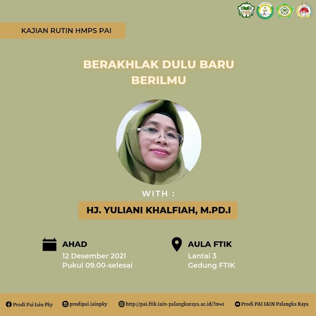 Akhlak dan Ilmu Jadi Tema Kajian Kepengurusan HMPS PAI