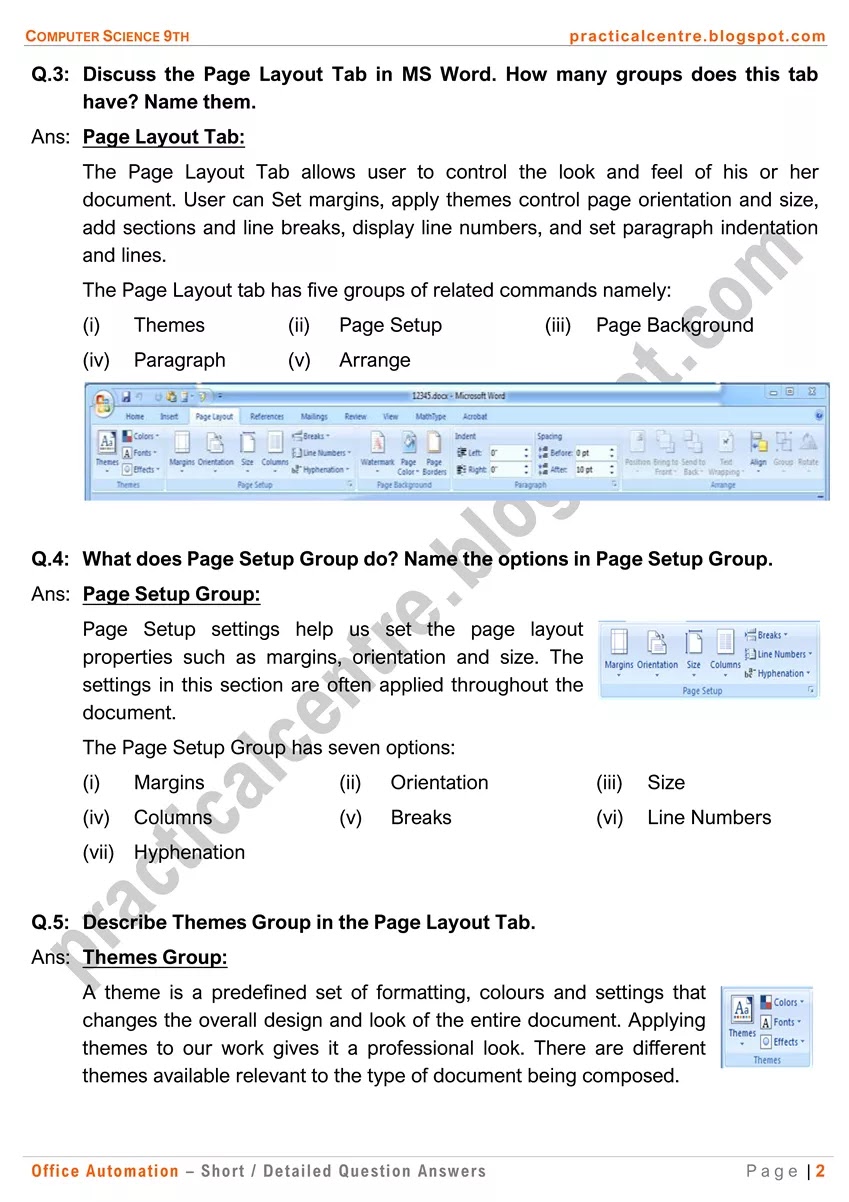 office-automation-short-and-detailed-question-answers-2