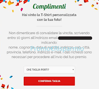 Logo Gioca e vince subito una T-shirt Amadori