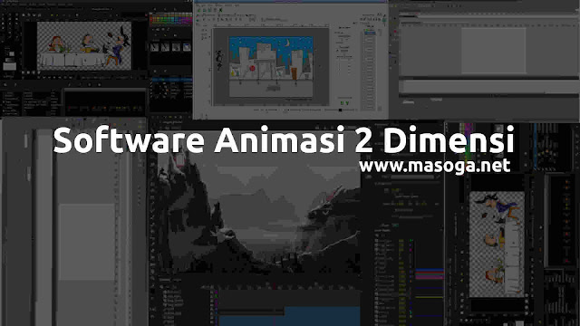 10 Software  Animasi  2D  Terbaik Versi GRATIS dan BERBAYAR 