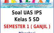 Kumpulan Soal Uas Ips Kelas 5 Sd Semester 1 (Ganjil) Dan Kunci
Jawabannya