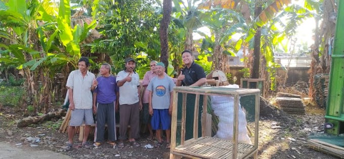 Monitoring Serah Terima Kandang dan Pakan Kegiatan DMP