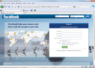 how to change facebook background