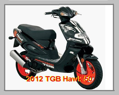 2012 TGB Hawk 50, moped, scooter insurance, motor insurance, auto insurance, scooter concept, future scooter, new scooter