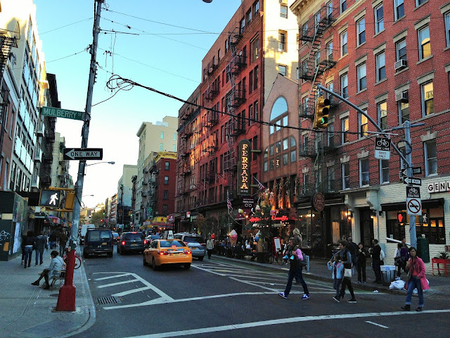 Street of Little Italy manhattan new-york