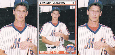 Tom Allison 1990 Pittsfield Mets card