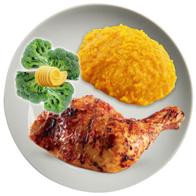  Chicken, Pumpkin and Broccoli