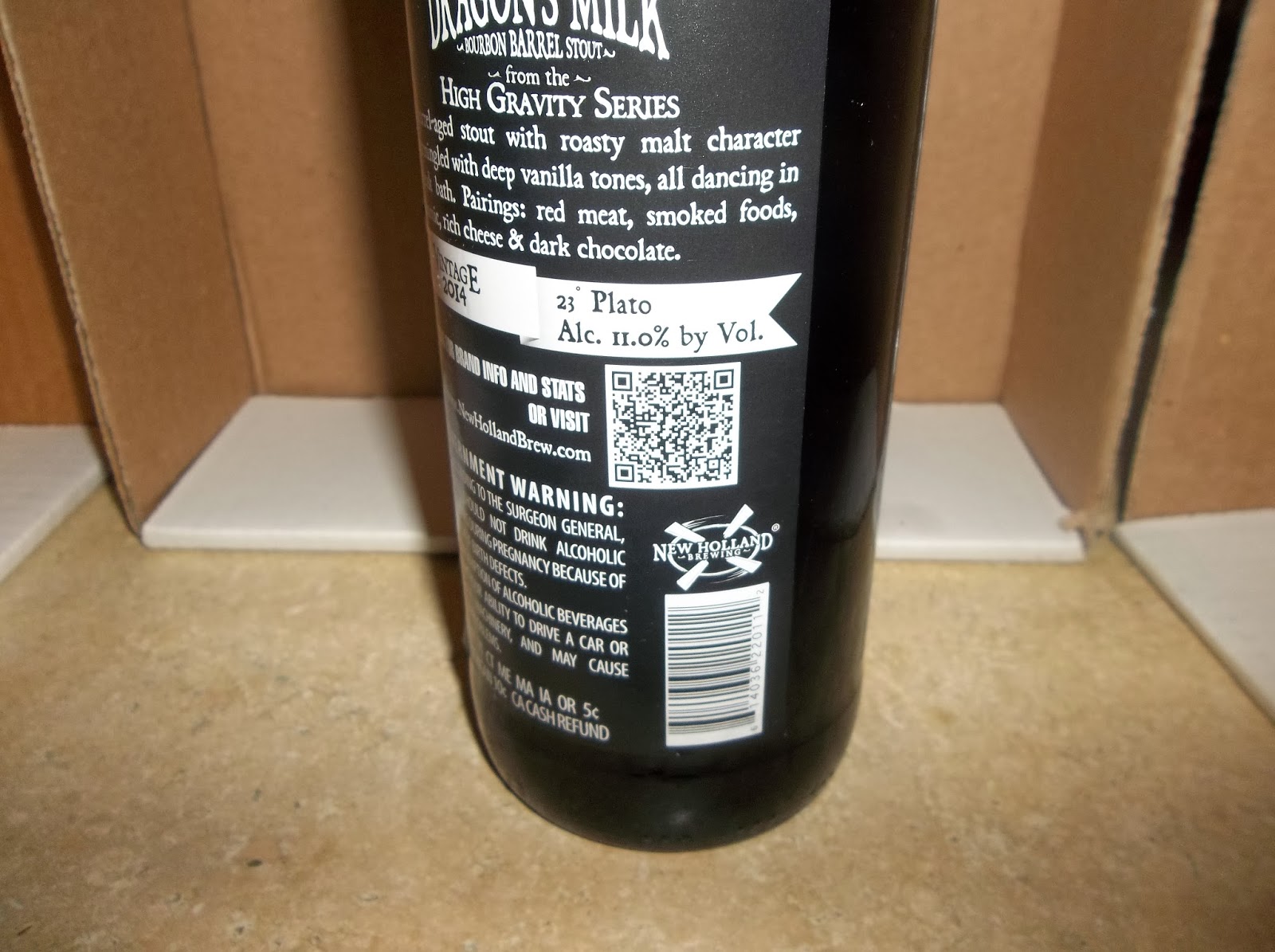 Beer Pimpin Hobgoblin Dragon S Milk Bourbon Barrel Stout