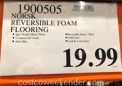 Deal for Norsk Reversible Multi-Purpose Foam Flooring at Costco