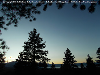 Mono Lake dispersed camping -  Sunset
