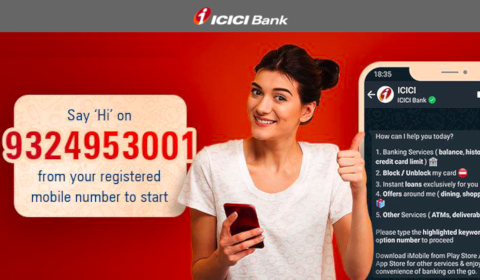 ICICI - WhatsApp Banking