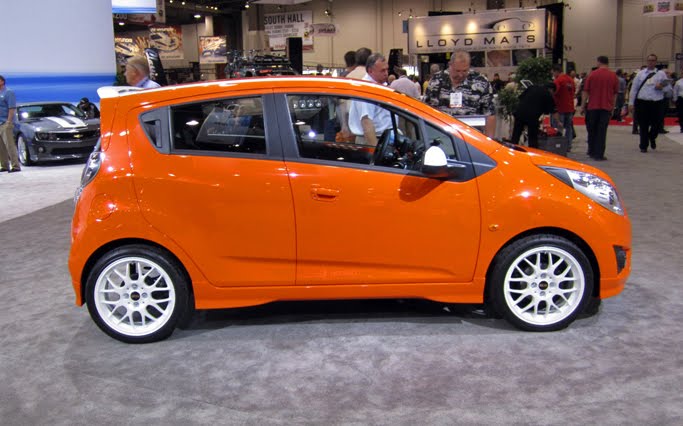 Here's the Chevy Spark ZSpec Concept from the Chevrolet booth
