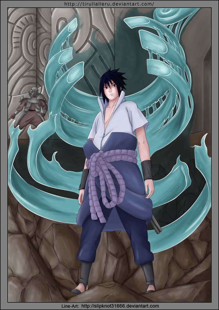 26 Sketsa Gambar Uchiha Sasuke Terlengkap Duniasket