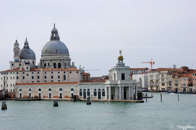 La punta della Dogana a Venezia, sede di mostre d'arte