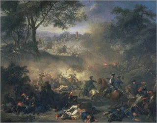 Batalla de Poltava de Jean-Marc Nattier