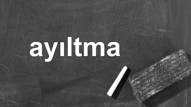 ayıltma