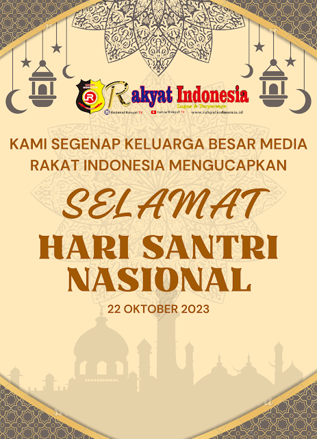 SELAMAT HARI SANTRI NASIONAL 22 OKTOBER 2023