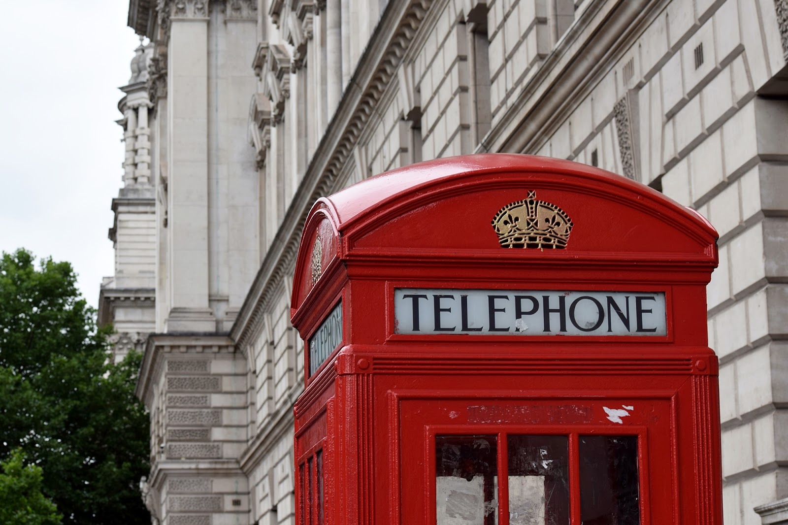 The classic red phone booth