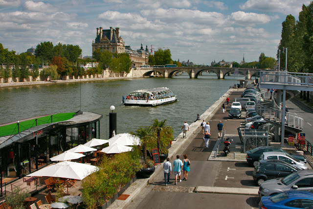 Quay Anatole France. Paris. Набережная Анатоля Франса. Париж.