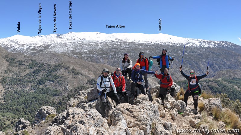 Trevenque - Cerro del Cocón - Cerro Gordo - Pico de la Carne