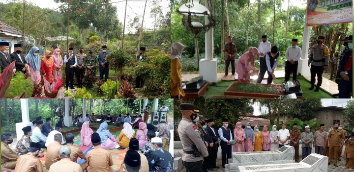 Bupati Adirozal Ziarah Ke Makam Mantan Bupati dan Pahlawan Kerinci