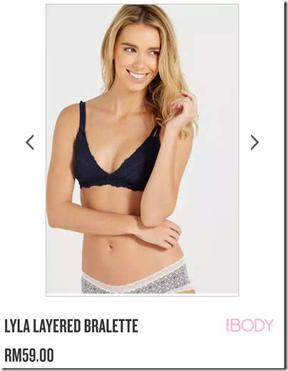 Cotton On Bralette - Lyla Layered