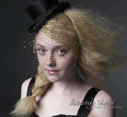 Dakota Fanning by photographer Tesh from the Marie Claire photo shoot in