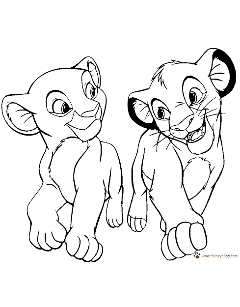 The Lion King Coloring Pages