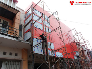 Aluminium Composite Panel, Facade, Proyek Batu, Proyek Malang