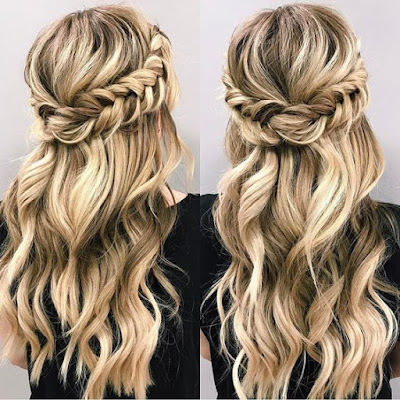 Half Up and Half Down Wedding Hairstyles to Get You Inspired
