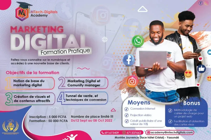 Formation spéciale en marketing digital