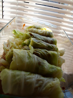 pre-cooked cabbage rolls