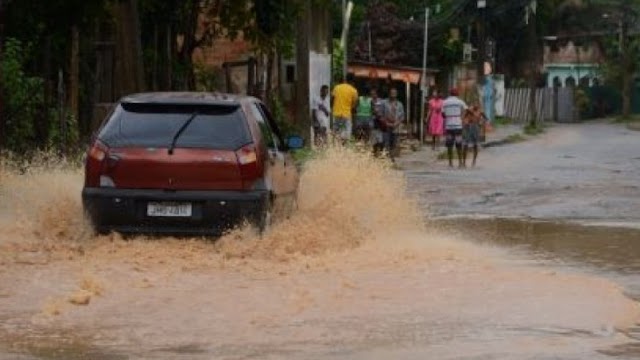 Codesal emite alerta e chuvas devem continuar em Salvado