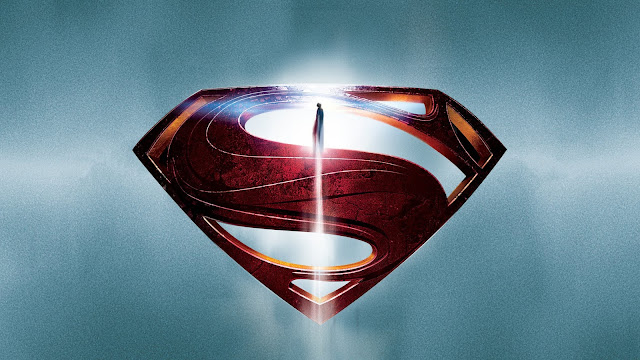 Man of Steel Logo Wallpaper