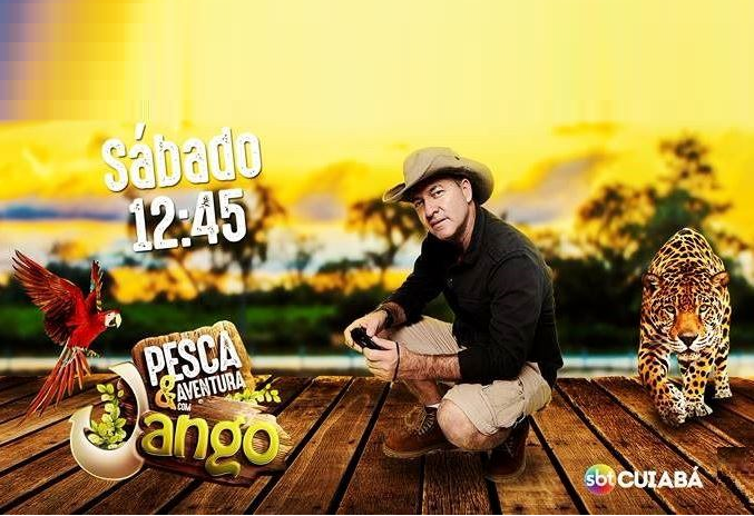 Programa “Pesca & Aventura com Jango” do SBT Cuiabá visitou as belezas naturais de Rosário Oeste.