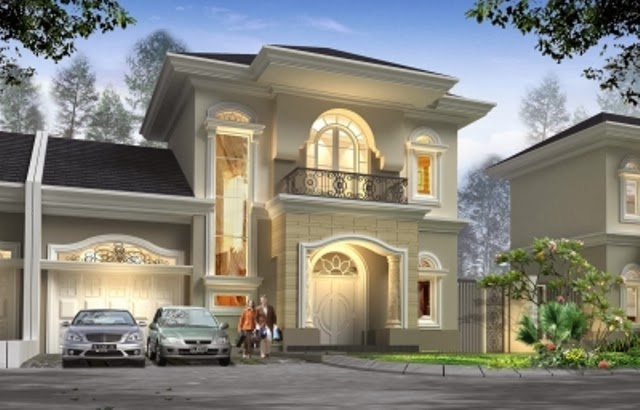 Desain Rumah Mewah Gaya Mediterania  Contoh Disain rumah 