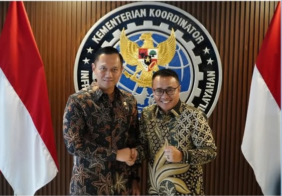 Wako Alfin Paparkan Program Unggulan Pada Menko Infrastruktur dan Pembangunan Kewilayahan RI