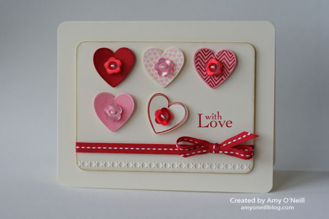 TARJETA FIVE LOVELY HEARTS