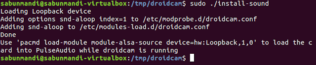 Cara Instal Droidcam di Linux Ubuntu