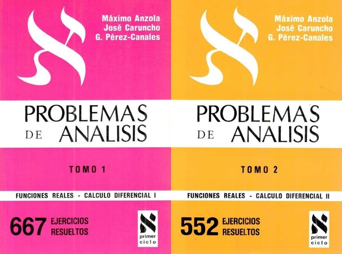 Problemas de análisis – Máximo Anzola