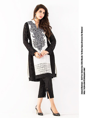 black-and-whit-shirt-zainab-chottani-pret-eid-collection-2015