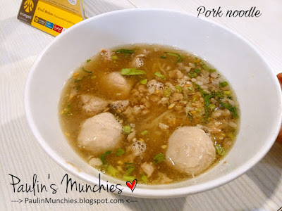 Paulin's Muchies - Bangkok: Hung Sen at Central World Plaza - Pork noodle